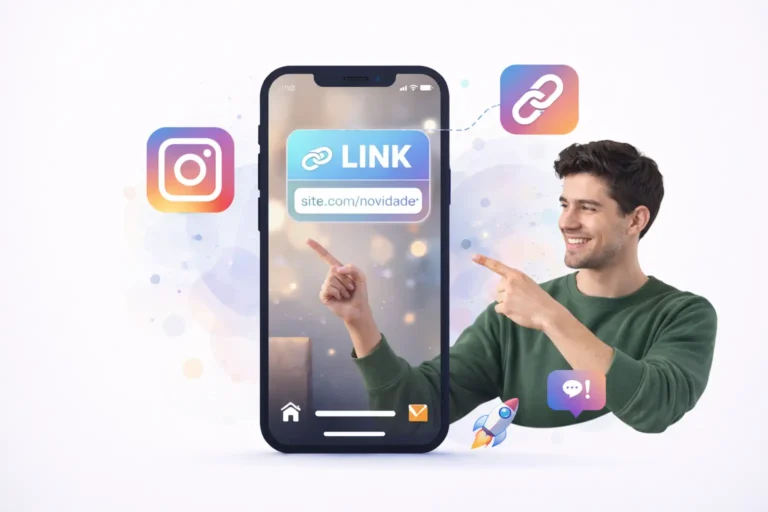 Como colocar link no story do instagram